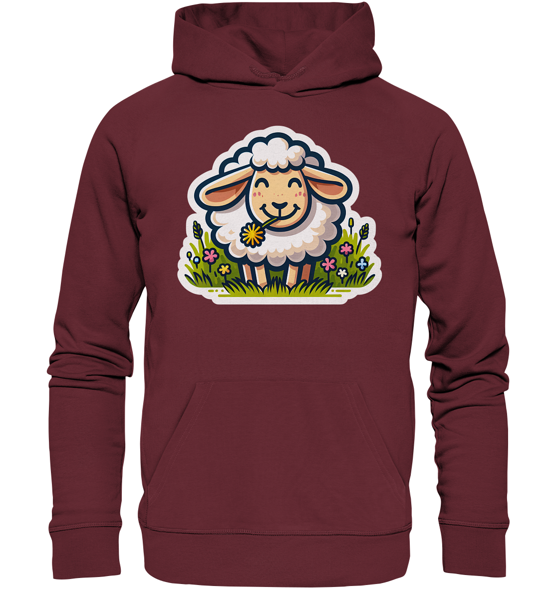 HAPPY SHEEP - Organic Hoodie